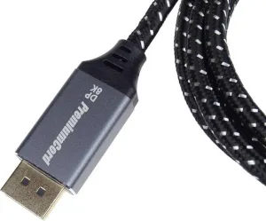 Kábel PREMIUMCORD DisplayPort 1.4 pripojovací kábel, kovové a pozlátené konektory, 3 m