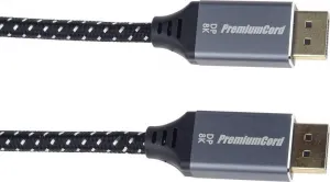 Kábel PREMIUMCORD DisplayPort 1.4 pripojovací kábel, kovové a pozlátené konektory, 3 m