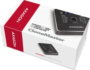 AXAGON ADSA-M2C, USB-C 3.2 Gen 2 - 2x M.2 dokovacie stanice NVMe SSD CLONE MASTER