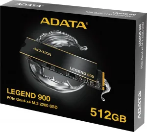 A-Data ADATA SSD 512GB LEGEND 900, PCIe Gen4 x4, M.2 2280, (R:6200/ W:2300MB/s)