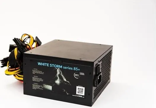 napájací zdroj 1stCOOL ATX 550W WHITE STORM 550, APFC, 85+