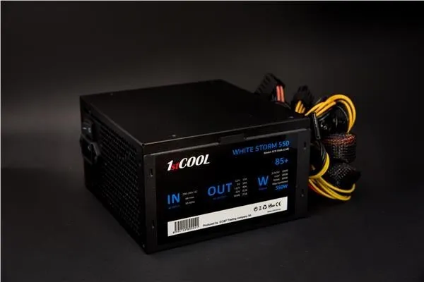 napájací zdroj 1stCOOL ATX 550W WHITE STORM 550, APFC, 85+