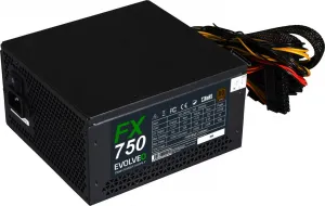 EVOLVEO FX 750 , zdroj 750W ATX, 14cm, tichý, 80+ bronze, bulk, záruka 3 roky