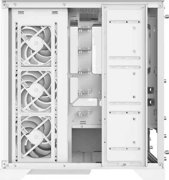 ADATA XPG case INVADER X Mid-Tower, bez zdroje, 5x 120mm Fan, Bílá