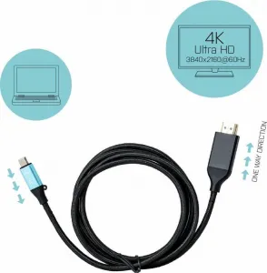 i-tec iTec USB-C HDMI kábel adaptér 4K/60 Hz 150cm