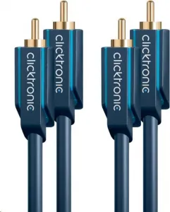 PremiumCord Kábel ClickTronic HQ OFC 2x Cinch - 2x Cinch RCA, M/M, 10 m