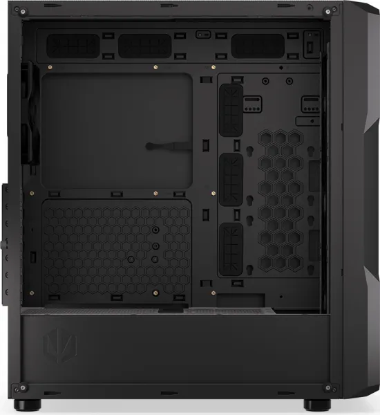 ENDORFY Case Regnum 400 Air, Průhledná bočnice, ATX, 4x120mm, černá