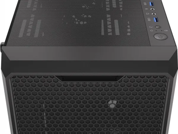 ENDORFY Case Regnum 400 Air, Průhledná bočnice, ATX, 4x120mm, černá