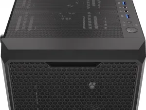 ENDORFY Case Regnum 400 Air, Průhledná bočnice, ATX, 4x120mm, černá