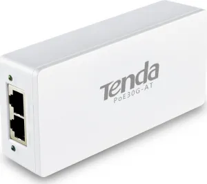 Tenda PoE30G-AT Gigabit Ethernet Power Injector, 30W, 802.3at, 802.3af,48V,PD Autodet.