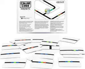Ozobot sada magnetů s barevnými kódy pro ovládání rychlosti, 18 ks