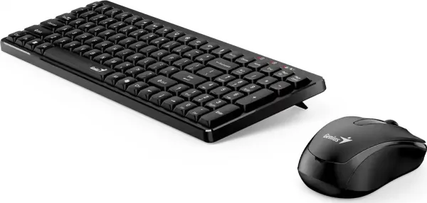 GENIUS set klávesnice + myš LuxeMate Q8100, Bezdrátový set, CZ+SK, černá