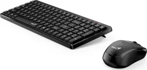 GENIUS set klávesnice + myš LuxeMate Q8100, Bezdrátový set, CZ+SK, černá