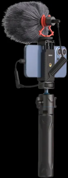 SmallRig 3827 Simorr Vlog Kit Vigor VK-25 Black
