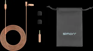 SmallRig 3389 Simorr Wave L1 Lavalier Microphone 3,5mm Cantaloupe