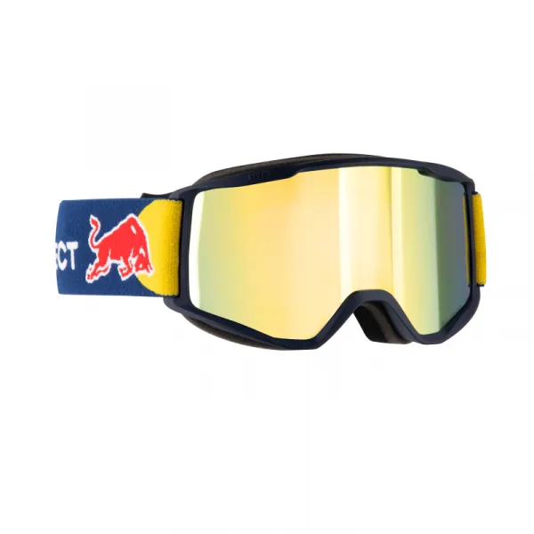 Lyžiarske okuliare RED BULL SPECT NEON 03YE2, blue smoke with yellow mirror
