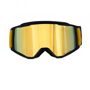 Lyžiarske okuliare RED BULL SPECT NEON 03YE2, blue smoke with yellow mirror
