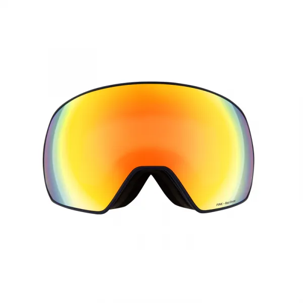 Lyžiarske okuliare RED BULL SPECT FINK-01RE2, blue brown with red mirror