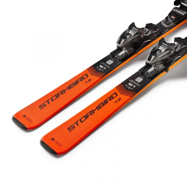 Lyže na zjazdovku - on piste s viazaním BLIZZARD Stormbird 7.2 + TPC 10 DEMO, anthracite orange