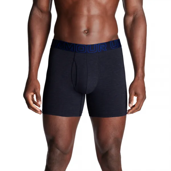 Pánske boxerky UNDER ARMOUR 3 PACK-M UA Perf Cotton 6in-BLU