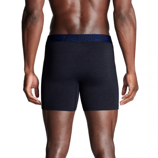 Pánske boxerky UNDER ARMOUR 3 PACK-M UA Perf Cotton 6in-BLU