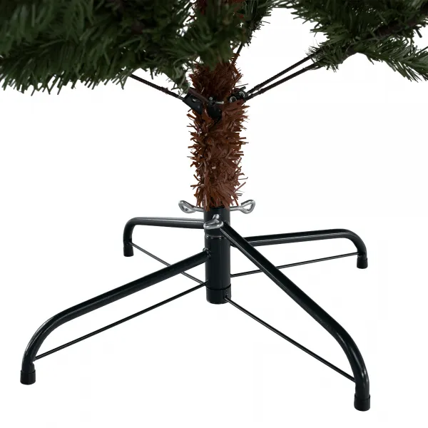 3D vianočný stromček s kovovým stojanom, 180 cm, TRISY