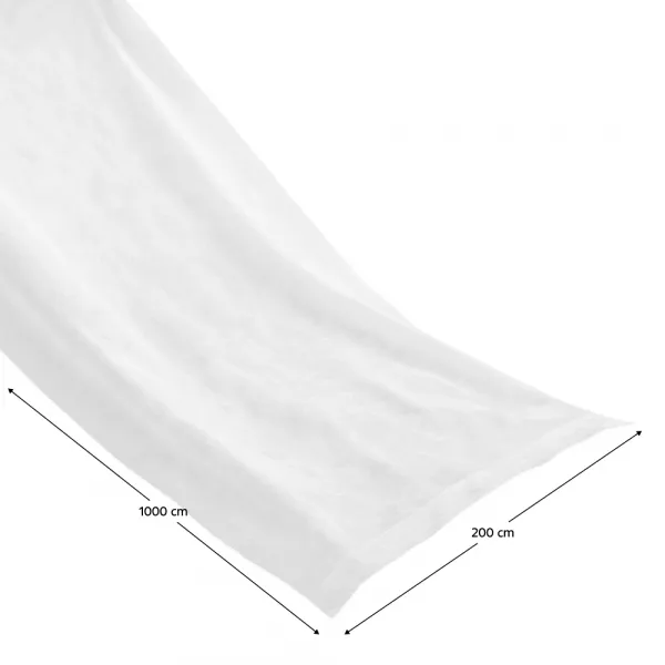 Záhradná agrotextília, 2x10 m, 30 g, biela, TIARA TYP 1