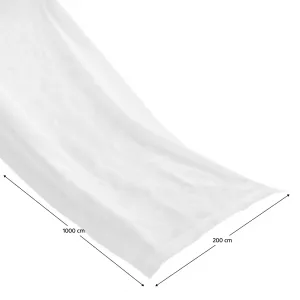 Záhradná agrotextília, 2x10 m, 30 g, biela, TIARA TYP 1
