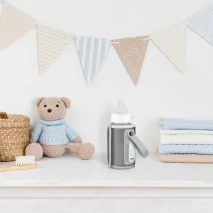 Lionelo Care Thermup Go ohrievač dojčenských fliaš Grey Silver 1 ks