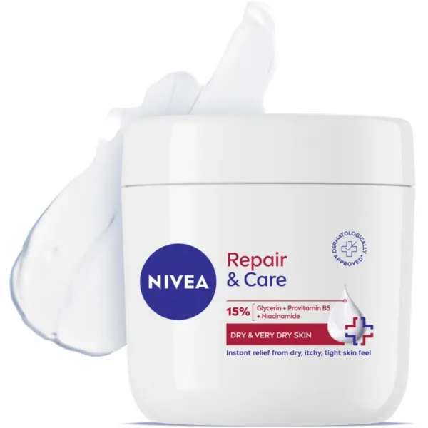 NIVEA Repair & Care výživný regeneračný krém pre suchú pokožku 400 ml