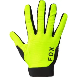 Fox RANGER GEL Pánske cyklo rukavice, reflexný neón, veľkosť