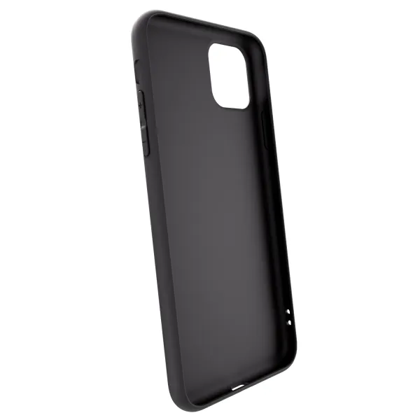 Silikónový čierny obal pre Apple iPhone 11 Pro Max - Throw UP