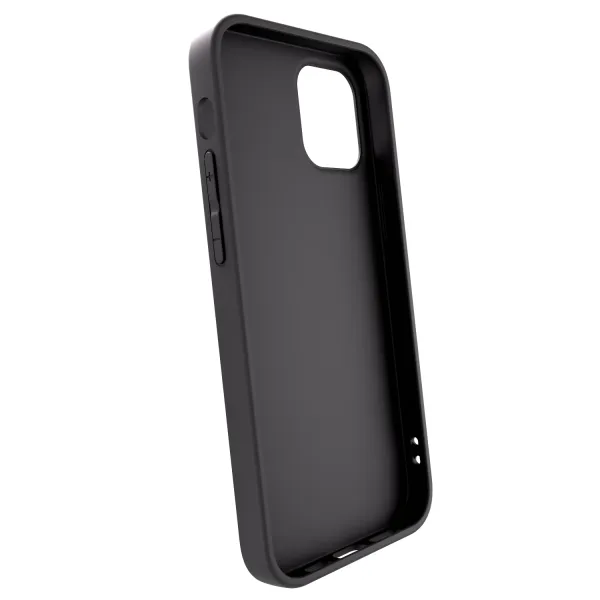 Silikónový čierny obal pre Apple iPhone 12 mini - Throw UP