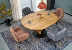 Otočné jedálenské kreslo K568 Halmar