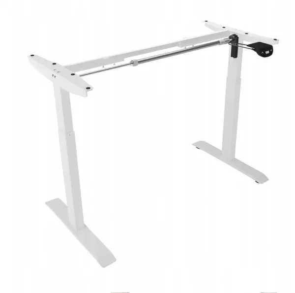 Elektrickývýškovonastaviteľnýstôl72-117cm-jelša,bielaŠírka:60cm|Dĺžka:140cm