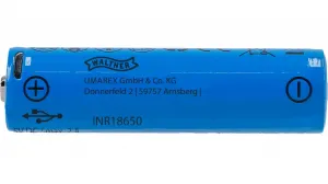 Walther INR18650 2600 mAh (Li-Ion) dobíjateľná batéria