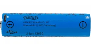 Walther 18650 3200 mAh (Li-Ion) dobíjateľná batéria