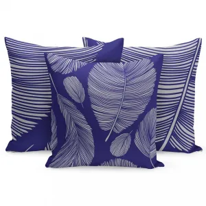 Domtextilu Krásne obliečky na vankúšiky fialovej farby 50x60 cm 35656_35081