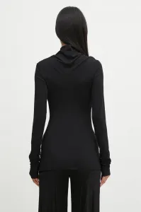 Blúzka s prímesou kašmíru Rick Owens Lilies Kairo