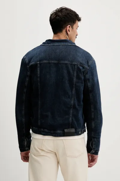 Rifľová bunda Tommy Jeans