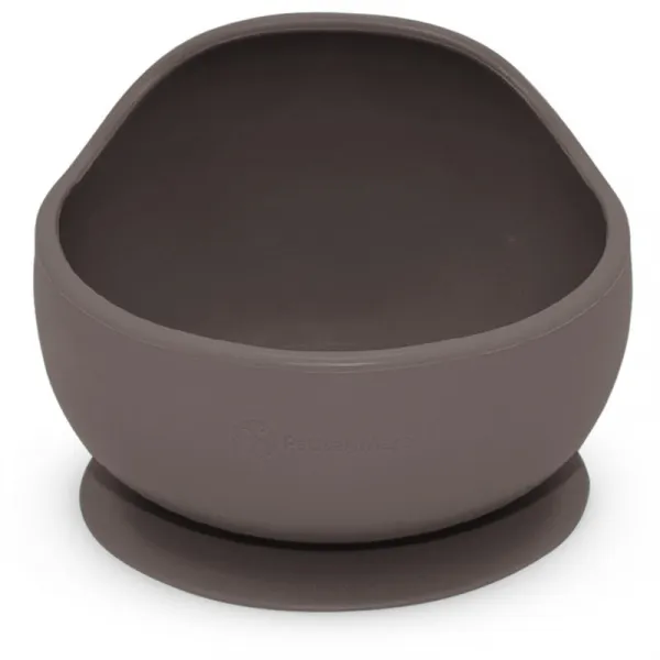 PETITE&MARS Miska silikónová s prísavkou Take&Match Bitter Cocoa 6m+