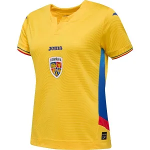 Joma FED. FUTBOL RUMANÍA 1ST WOMEN SHORT SLEEVE T-SHIRT Dámsky futbalový dres, žltá, veľkosť