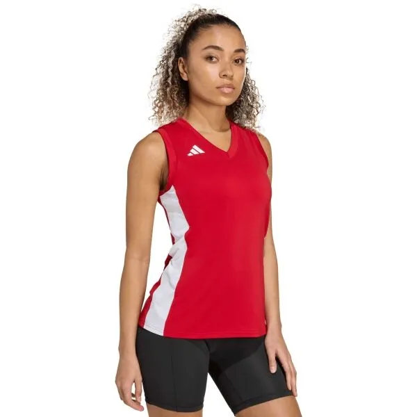 adidas QUICKSET SL W Dámsky volejbalový dres, červená, veľkosť