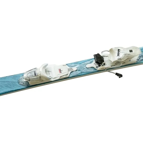 Rossignol FAMOUS 14 XPRESS + XPRESS 10 GW Dámske zjazdové lyže, tyrkysová, veľkosť