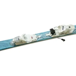 Rossignol FAMOUS 14 XPRESS + XPRESS 10 GW Dámske zjazdové lyže, tyrkysová, veľkosť