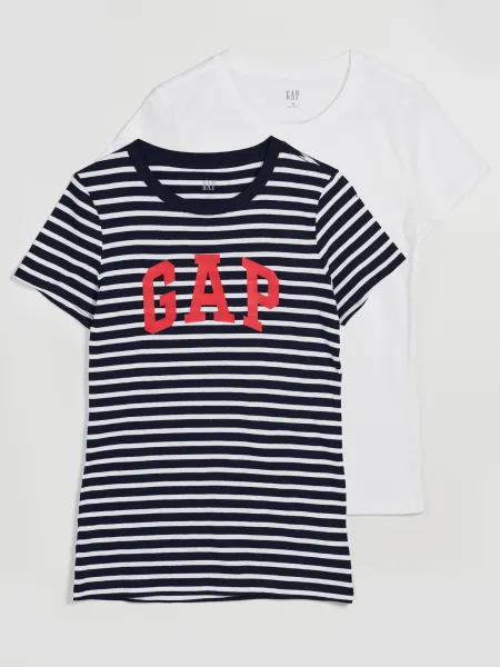 GAP  Dámske Tričko s logom, 2 ks 586342-00 Veľkosť: XXS