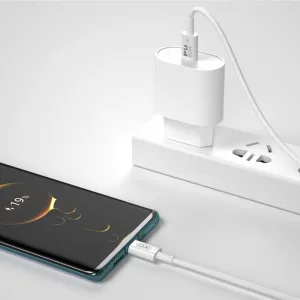 XO kábel NB-Q190B PD USB-C - USB-C, 2 m, biely