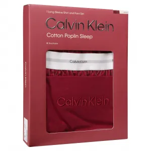 Dámske pyžamo Calvin Klein červené (QS7578 3FA) M