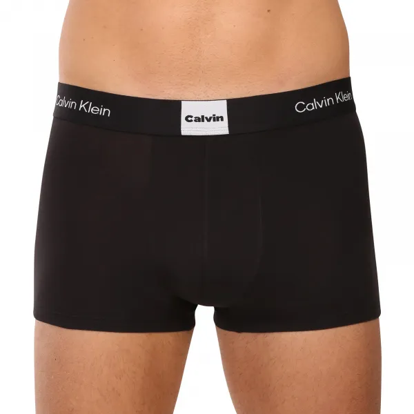 3PACK pánske boxerky Calvin Klein čierne (NB4476-UB1) M, trenky