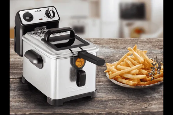 Olejová fritéza Tefal Filtra Pro FR511170 Nerezová/Čierna
